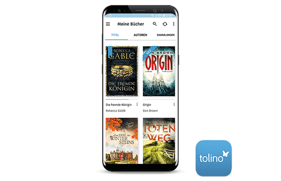 tolino app mit Logo